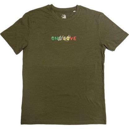 Front - Bob Marley Unisex Adult One Love Dreads T-Shirt