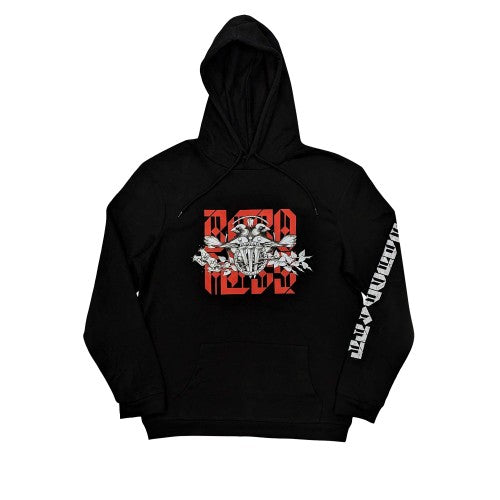 Front - Baroness Unisex Adult Fall Sleeve Print Hoodie
