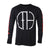 Front - Pantera Unisex Adult Frayed Sleeve Print Logo Long-Sleeved T-Shirt