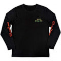 Front - Marilyn Manson Unisex Adult Death Back & Sleeve Print Long-Sleeved T-Shirt