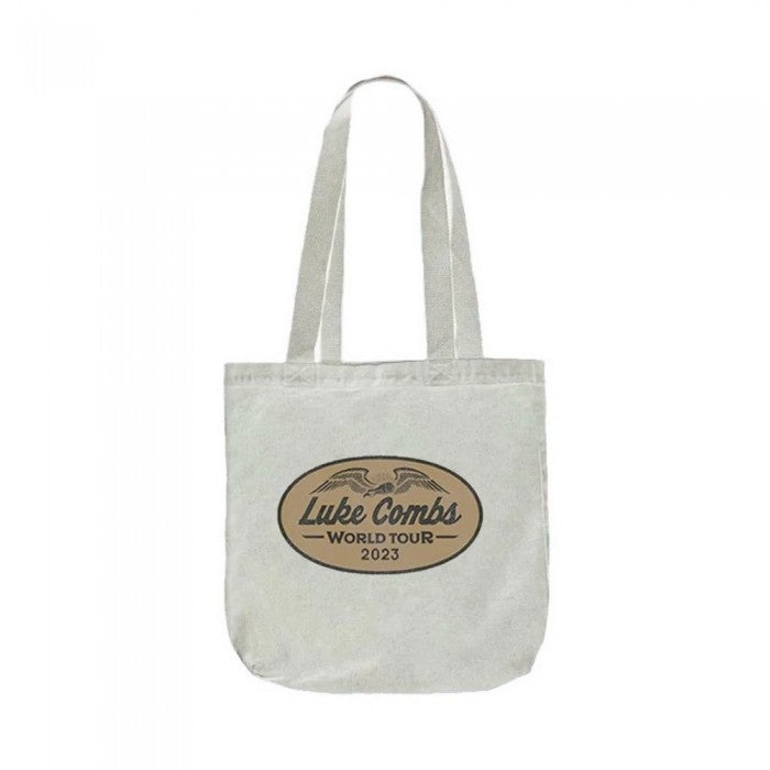 Front - Luke Combs Tour ´23 Wings Tote Bag