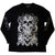 Front - Slayer Unisex Adult Skulls Long-Sleeved T-Shirt
