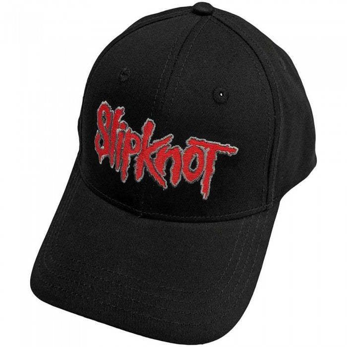 Front - Slipknot Text Logo Baseball Cap