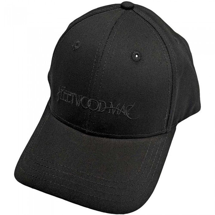 Front - Fleetwood Mac Unisex Adult Text Logo Baseball Cap