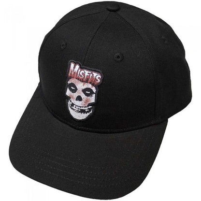 Front - Misfits Unisex Adult Blood Drip Skull Baseball Cap