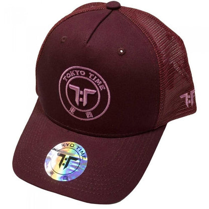 Front - Tokyo Time Core Logo Mesh Back Baseball Cap