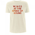Front - Paul McCartney Unisex Adult Wings At The Speed Of Sound T-Shirt