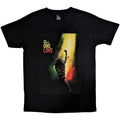 Front - Bob Marley Unisex Adult One Love Movie Poster T-Shirt