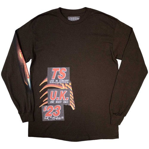 Front - Travis Scott Unisex Adult Summer Run 2023 London Long-Sleeved T-Shirt