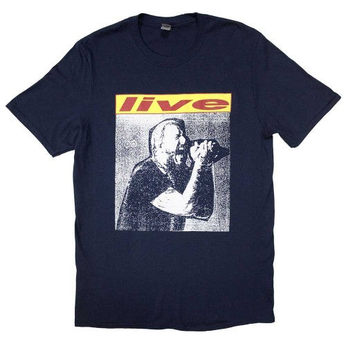 Front - Post Malone Unisex Adult Live In Concert Back Print T-Shirt