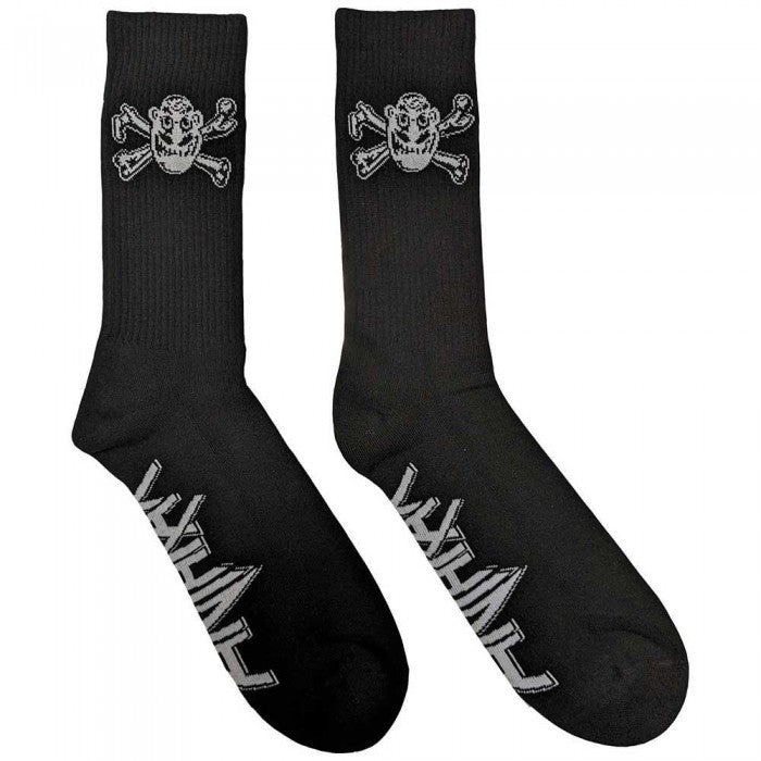 Front - Anthrax Unisex Adult Not Man Socks