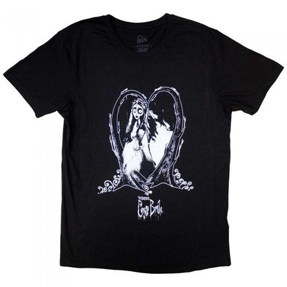 Front - Corpse Bride Unisex Adult Heart T-Shirt