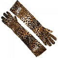 Front - Shania Twain Womens/Ladies Tour 2018 Now Leopard Gloves