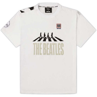 Front - The Beatles Unisex Adult Meyba 4 T-Shirt