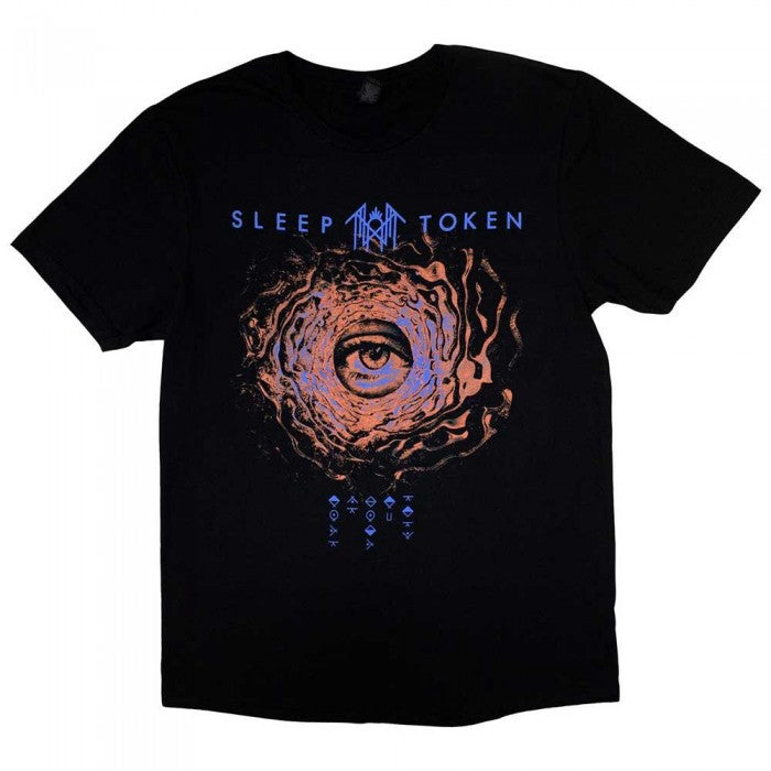 Front - Sleep Token Unisex Adult Vortex Eye T-Shirt