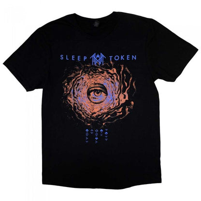 Front - Sleep Token Unisex Adult Vortex Eye T-Shirt
