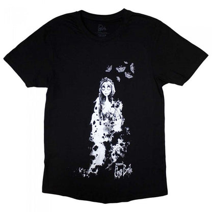 Front - Corpse Bride Unisex Adult Butterflies T-Shirt