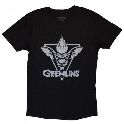 Front - Gremlins Unisex Adult Triangle T-Shirt
