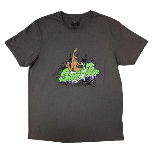 Front - Scooby Doo Unisex Adult Skateboard T-Shirt