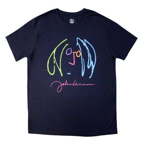 Front - John Lennon Unisex Adult Self Portrait T-Shirt