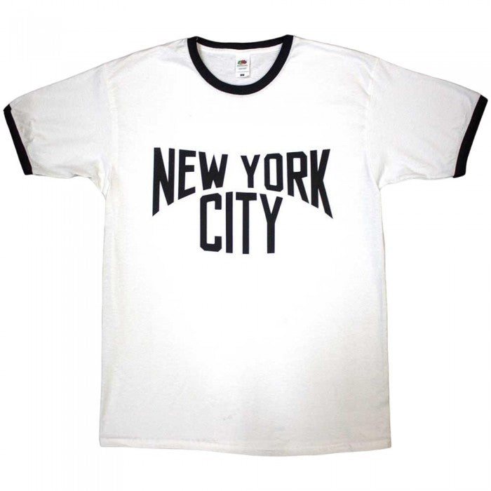 Front - NYC Unisex Adult Text T-Shirt