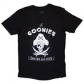 Front - The Goonies Unisex Adult Never Say Die T-Shirt
