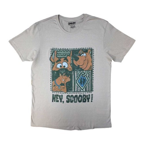 Front - Scooby Doo Unisex Adult Hey Scooby T-Shirt