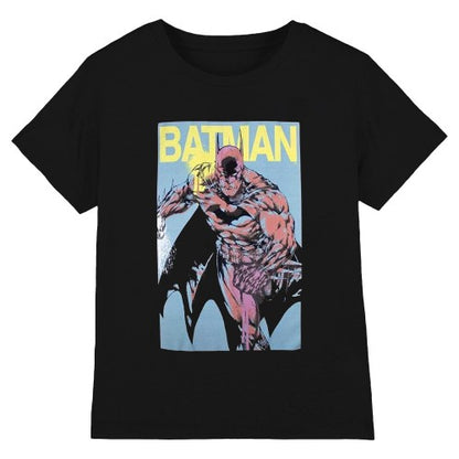 Front - Batman Unisex Adult Pop Colours T-Shirt