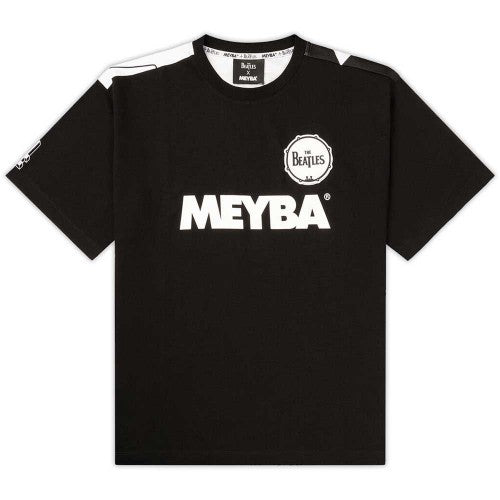 Front - The Beatles Unisex Adult Meyba Drum & Crossing T-Shirt