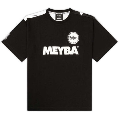Front - The Beatles Unisex Adult Meyba Drum & Crossing T-Shirt