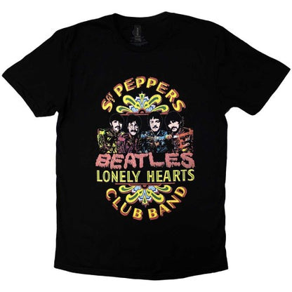 Front - The Beatles Unisex Adult Sgt Pepper 2 T-Shirt