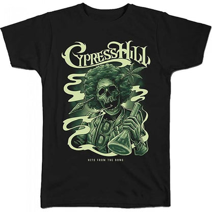Front - Cypress Hill Unisex Adult Skull T-Shirt