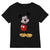 Front - Disney Unisex Adult Stance Mickey Mouse T-Shirt