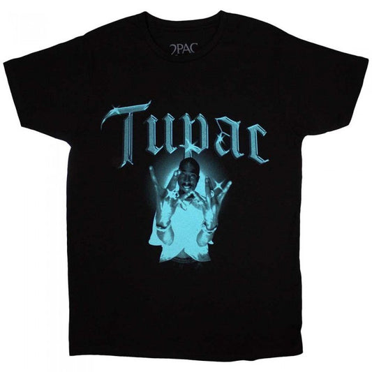 Front - Tupac Shakur Unisex Adult West Side T-Shirt
