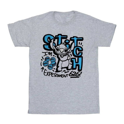 Front - Lilo & Stitch Unisex Adult Experiment T-Shirt