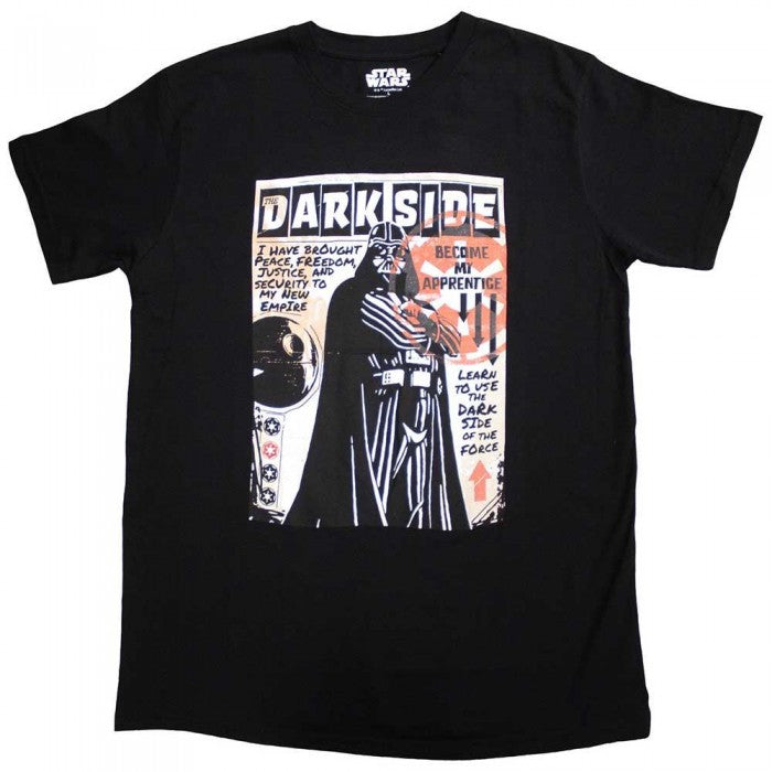 Front - Star Wars Unisex Adult Learn The Darkside T-Shirt