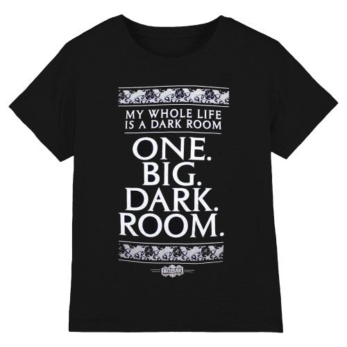 Front - Beetlejuice Unisex Adult Dark Room T-Shirt