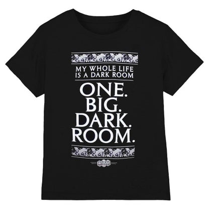 Front - Beetlejuice Unisex Adult Dark Room T-Shirt