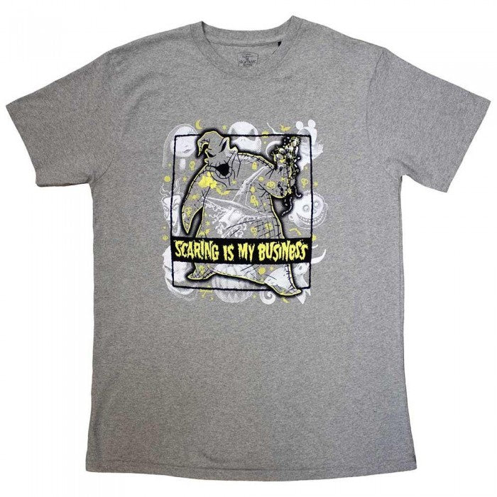 Front - The Nightmare Before Christmas Unisex Adult Scaring Is My Business T-Shirt