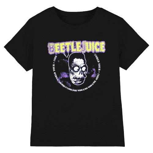 Front - Beetlejuice Unisex Adult 1988 World Tour T-Shirt