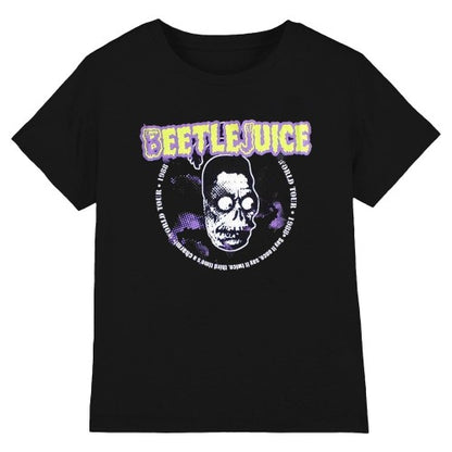 Front - Beetlejuice Unisex Adult 1988 World Tour T-Shirt