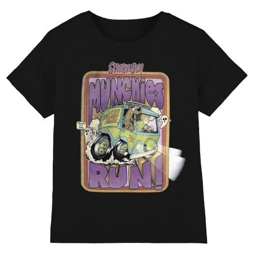 Front - Scooby Doo Unisex Adult Munchies Run T-Shirt