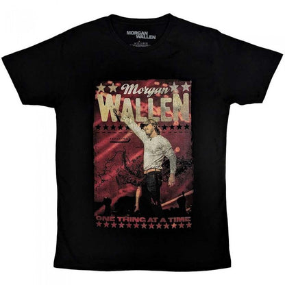 Front - Morgan Wallen Unisex Adult One Thing At A time T-Shirt