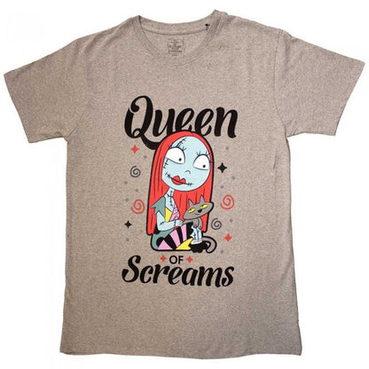 Front - The Nightmare Before Christmas Unisex Adult Queen Of Screams T-Shirt
