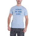 Front - The Beatles Unisex Adult A Day In The Life Back Print T-Shirt
