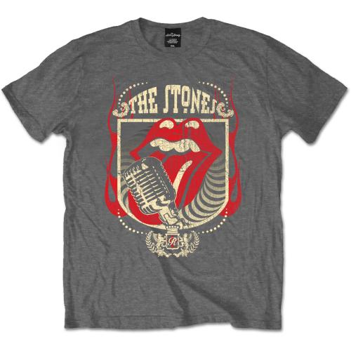 Charcoal Grey - Front - The Rolling Stones Unisex Adult 40 Licks T-Shirt