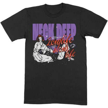 Front - Neck Deep Unisex Adult Lowlife Couple T-Shirt