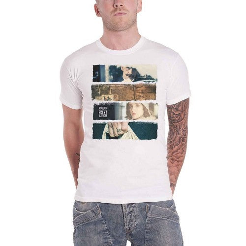 Front - Peaky Blinders Unisex Adult Slices T-Shirt