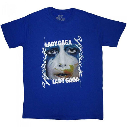 Front - Lady Gaga Unisex Adult Artpop Facepaint T-Shirt