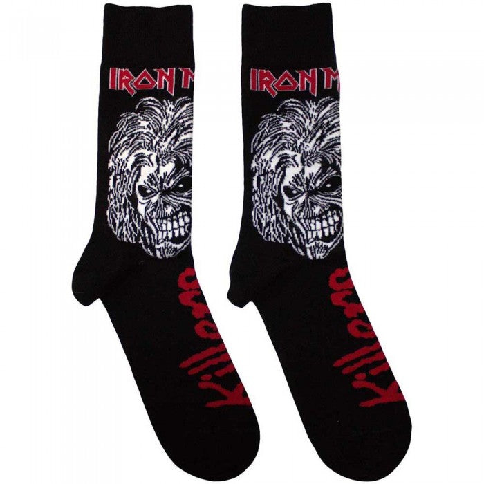 Front - Iron Maiden Unisex Adult Killers Socks